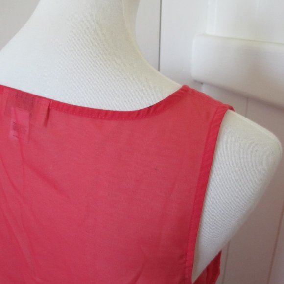 3/$15 LOFT | Sleeveless Ruffle Top - Picture 7 of 7
